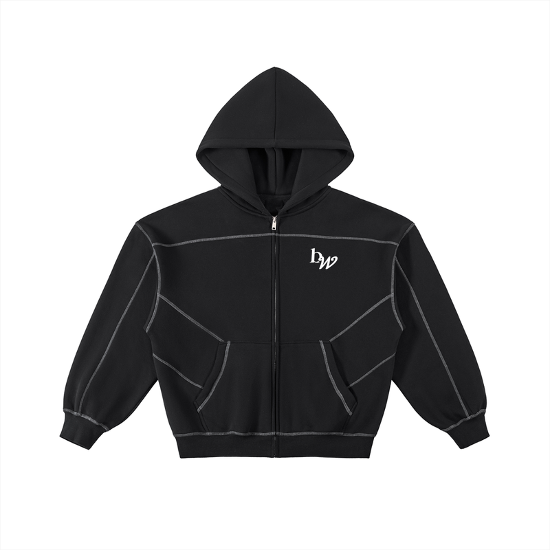 Sudadera Urbana Streetwear con Cremallera