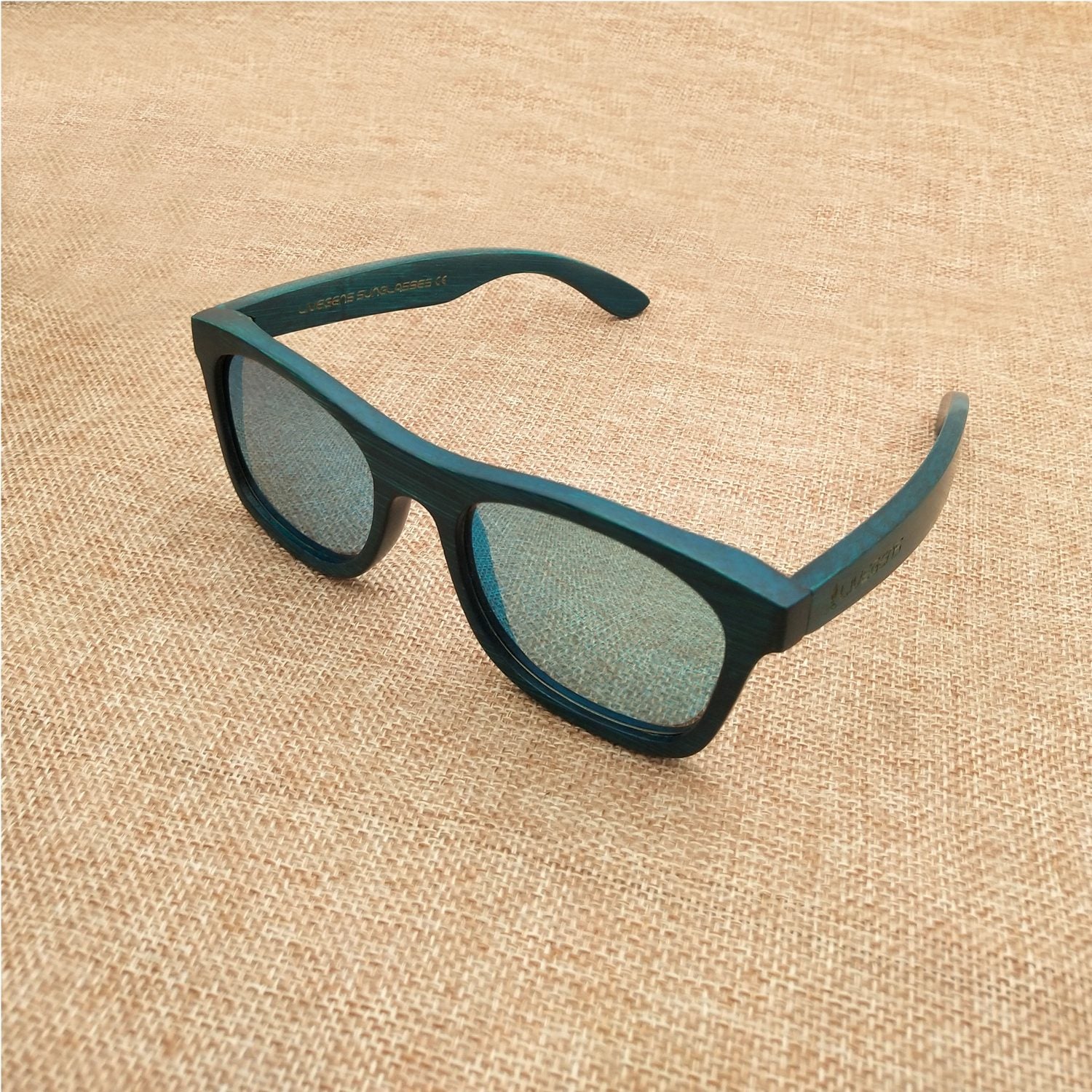 gafas de madera de bambú