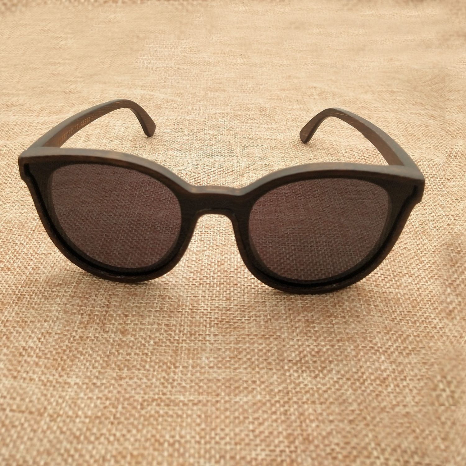 gafas de madera de bambú
