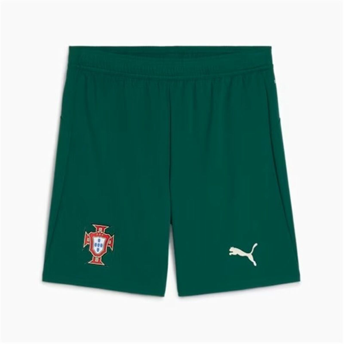 Football Training Trousers for Adults Puma Portugal Green Olive Men-7