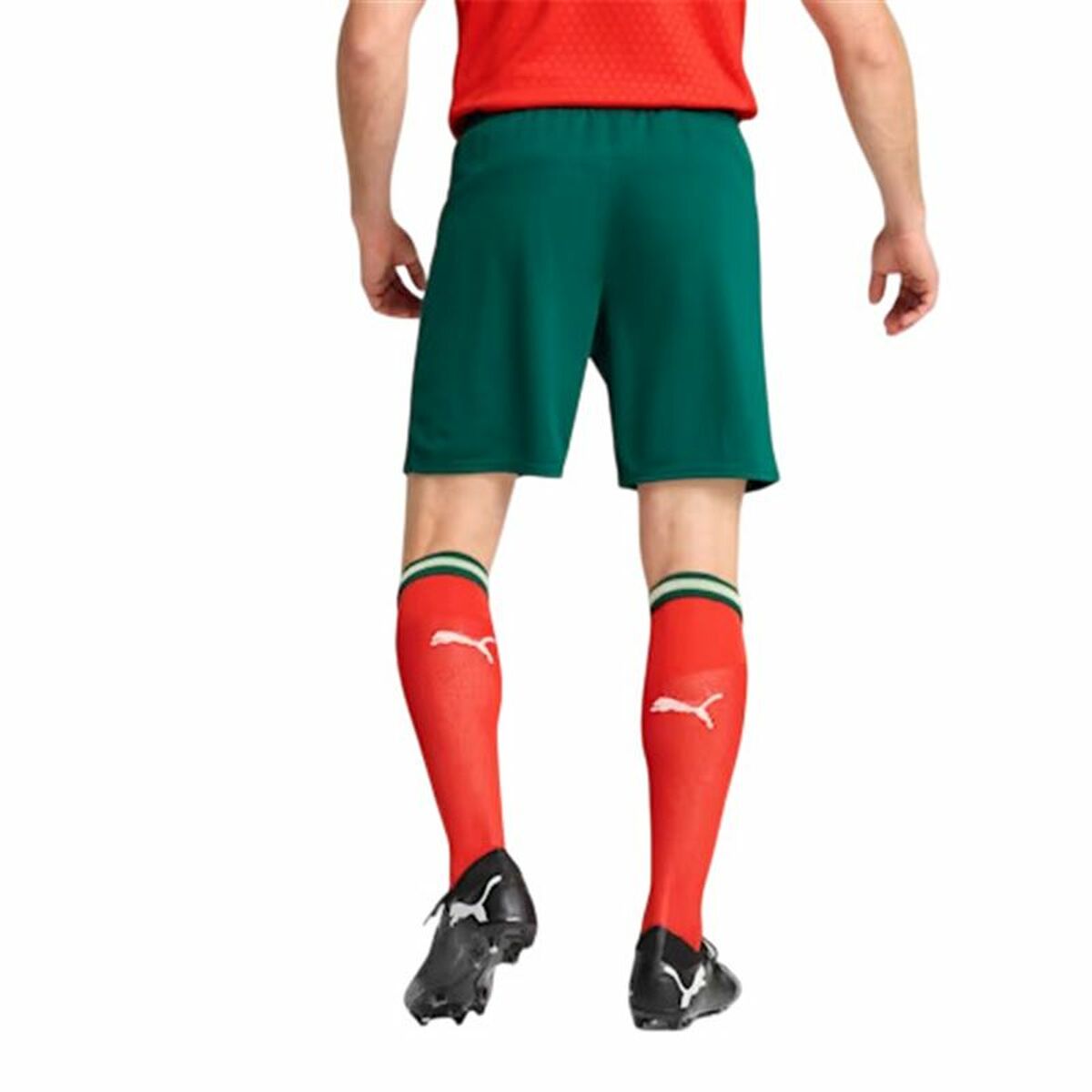 Football Training Trousers for Adults Puma Portugal Green Olive Men-5