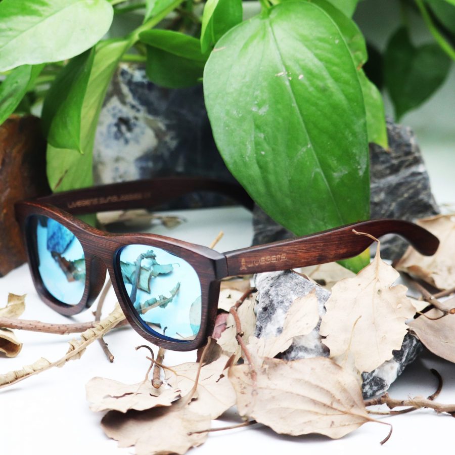 gafas de sol de bambú