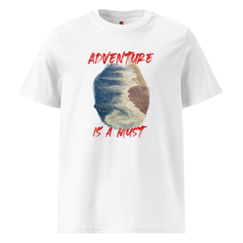 Adventure Is a Must - Organic Cotton T-Shirt – Eco-Friendly Design-3