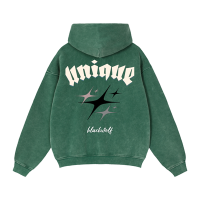 Sudadera Boxy con Cremallera y Felpa Urbana — vista alternativa