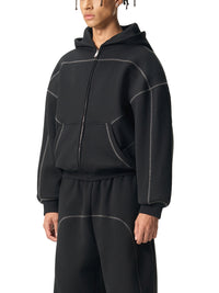 Sudadera Urbana Streetwear con Cremallera