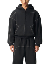 Sudadera Urbana Streetwear con Cremallera