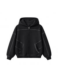 Sudadera Urbana Streetwear con Cremallera